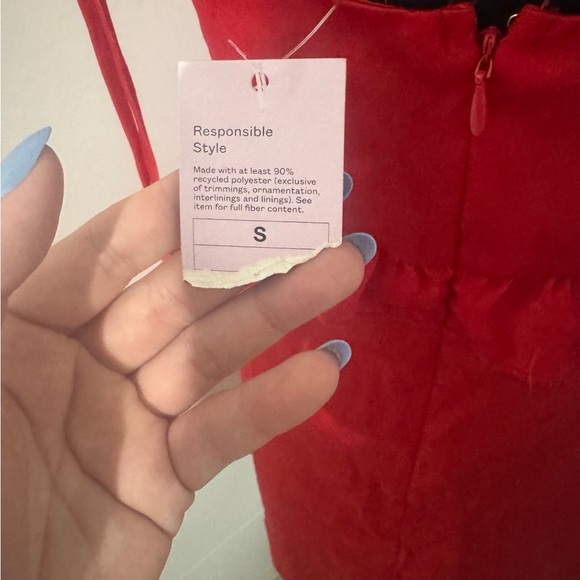 Wild Fable Vibrant Red Garment - Picture 6 of 7